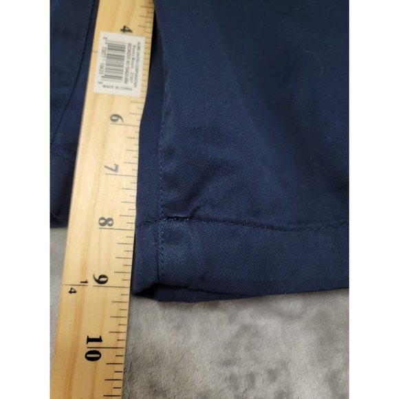 Michael Kors Men's Tailored Fit Chino Shorts 38 Blue NEW - Picture 2 of 8